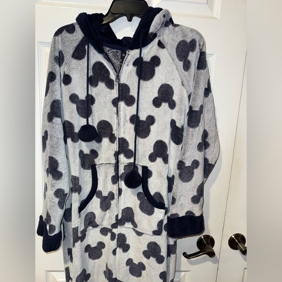 Disney Adult Onesie Mickey Pajamas - Picture 1 of 4